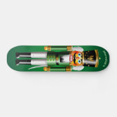Christmas Green Nutcraker Toy Soldier Skateboard (Horizontal)