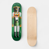 Christmas Green Nutcraker Toy Soldier Skateboard (Vorderseite)
