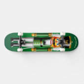 Christmas Green Nutcraker Toy Soldier Skateboard (Horizontal)