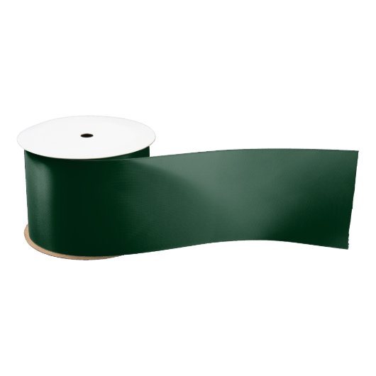 Christmas Green Satin Ribbon Satinband (Spule)