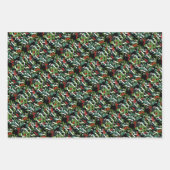 CHRISTMAS Greenery Berries Geschenkpapier Set (Vorderseite)