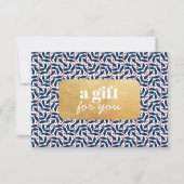 CHRISTMAS GREENERY BLAUE RED GOLD URLAUB SPEZIAL (Vorderseite)