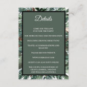 Christmas Greenery Enclosure Card Details Begleitkarte (Vorderseite)