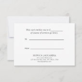 CHRISTMAS GREENERY RED GOLD URLAUB SPEZIAL (Rückseite)