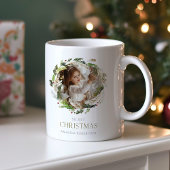 Christmas Greenery Wreath Kaffeetasse