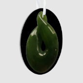 Christmas Greenstone Dekoration (Vorderseite)