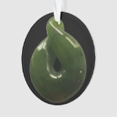 Christmas Greenstone Dekoration (Vorderseite)