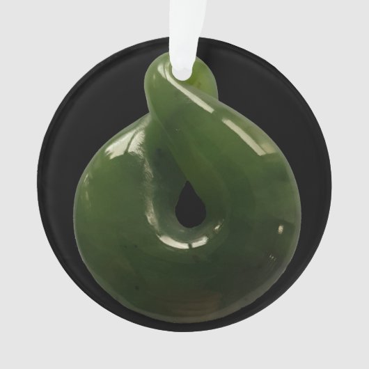 Christmas Greenstone Dekoration (Vorderseite)