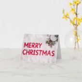 CHRISTMAS GREETEN "GNOME STYLE" UND SO NIEDLICH! K KARTE (Gelbe Blume)