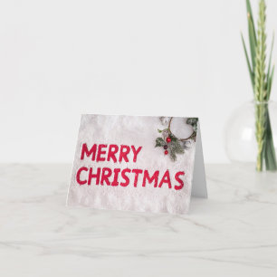 CHRISTMAS GREETEN "GNOME STYLE" UND SO NIEDLICH! K KARTE