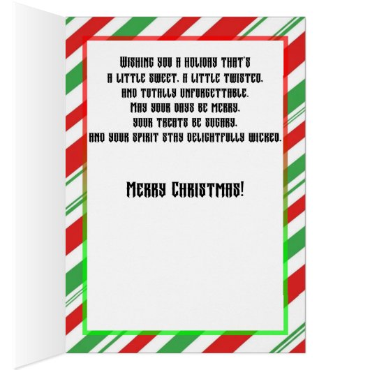 Christmas Greeting Card (Innen (Rechts))