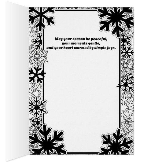 Christmas Greeting Card (Innen (Rechts))