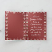 Christmas Greeting Card Feiertagskarte (Innenseite)