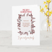 Christmas Greeting Card-matthew1:21 Karte (Gelbe Blume)