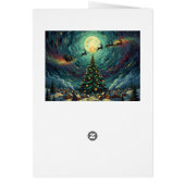 Christmas Greeting Card - Van Gogh Starry Sky (Hinten)