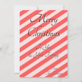 CHRISTMAS GREETINGS CARD EINLADUNG (Vorderseite)