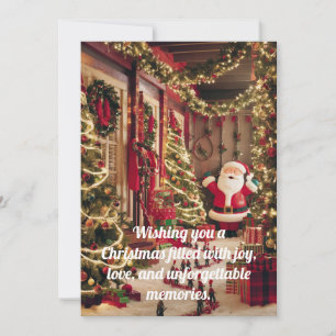 CHRISTMAS GREETINGS FEIERTAGSKARTE