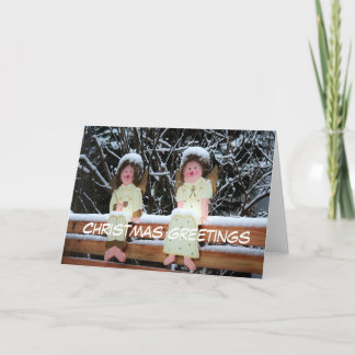 Christmas greetings feiertagskarte