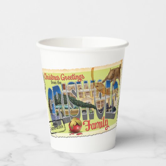 Christmas Greetings from the Griswold Family Pappbecher (Links)