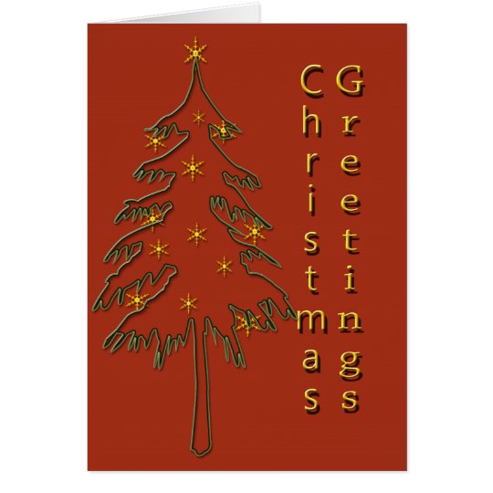 Christmas Greetings Karte