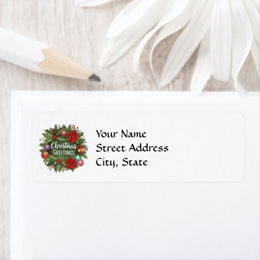 Christmas Greetings template, (Insitu)