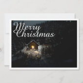 Christmas Greetings with Witch House (Vorderseite)