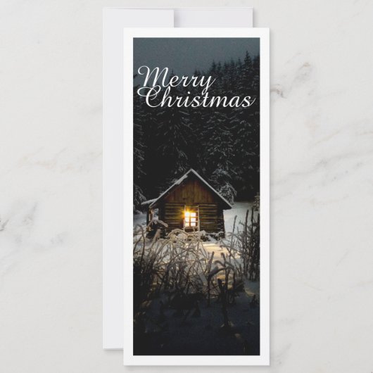 Christmas Greetings with Witch House (Vorderseite)