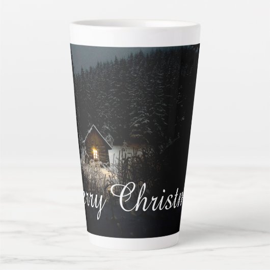 Christmas Greetings with Witch House Milchtasse (Vorderseite)