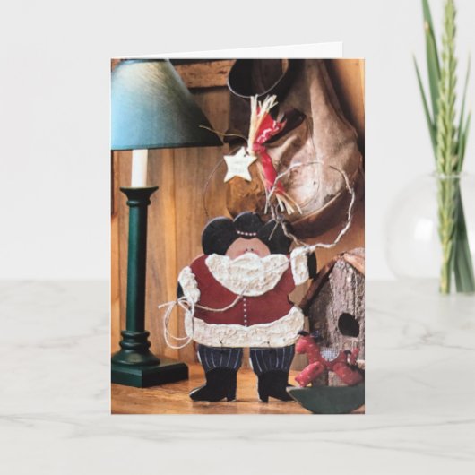 CHRISTMAS GREETINGS ZU GUTEN FREUNDEN KARTE (Vorderseite)