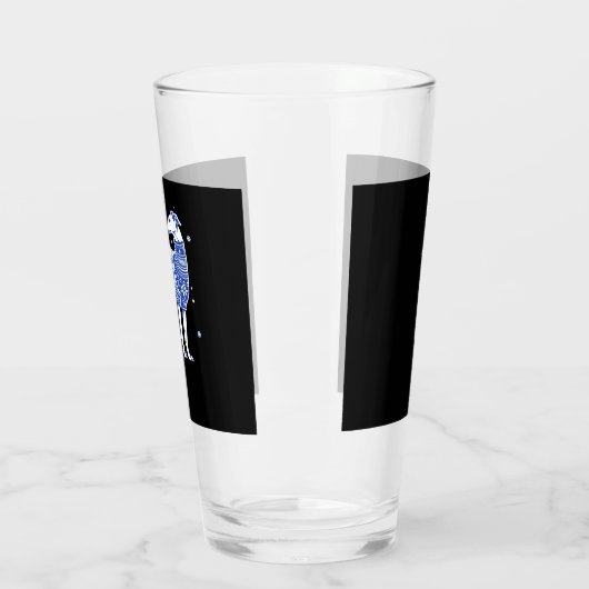 Christmas Greyhound Dog Wearing an Ugly Sweater Bl Glas (Links)