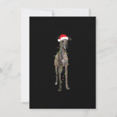 Christmas Greyhound Geschenk Greyhound Dog Funny S Einladung (Vorderseite)