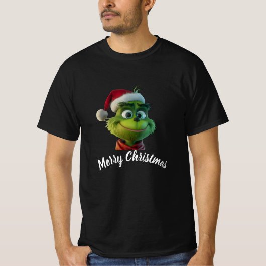 Christmas grinch wishes T-Shirt (Vorderseite)