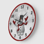 Christmas  große wanduhr (Winkel)