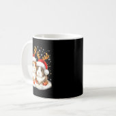 Christmas Guinea G Reindeer Xmas Kaffeetasse (Vorderseite Links)
