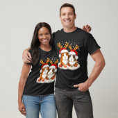 Christmas Guinea G Reindeer Xmas T-Shirt (Unisex)