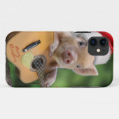 Christmas Guitar Case-Mate iPhone Hülle (Rückseite (Horizontal))