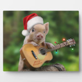 Christmas Guitar Fotoplatte (Vorderseite)