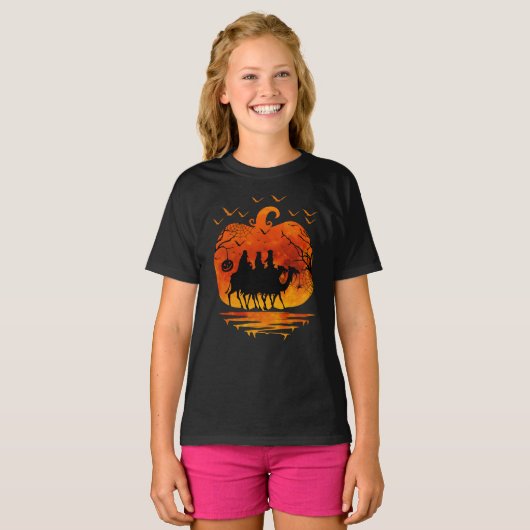 CHRISTMAS HALLOWEEN COSTUME PUMPKIN CHRISTMAS GIFT T-Shirt (Vorne ganz)