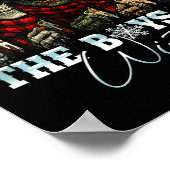 Christmas Halloween Creepmas Friends Horror Xmas C Poster (Ecke)