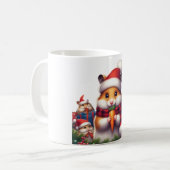 Christmas & Hamster Kaffeetasse (Vorderseite Links)