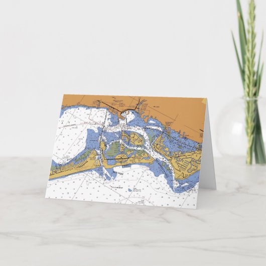 Christmas_Hanukkah Karte _Sarasota FL-Seeholzkohle (Vorderseite)