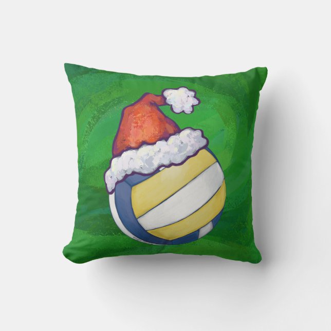 Christmas Hat Volleyball Kissen (Vorderseite)