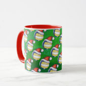 Christmas Hat Volleyball Tasse (Vorderseite Links)