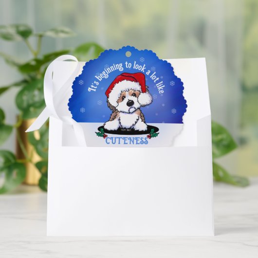 Christmas Havanese Ornament Karte (Umschlag)