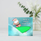 Christmas Hawaii Feiertagspostkarte (Stehend Vorderseite)