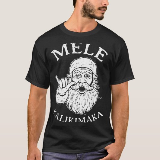 Christmas Hawaii Santa Mele Kalikimaka Xmas Men Wo T-Shirt (Vorderseite)