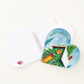 Christmas Hearts Notebook Notizblock (Innenseite)
