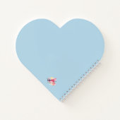 Christmas Hearts Notebook Notizblock (Rückseite)