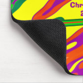 ~ CHRISTMAS ~ helles Fraktal ~ 2024 Mousepad (Ecke)