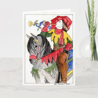 Christmas Herald Feiertagskarte